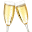 Champagne Glass Bubbles LiveWP Download on Windows