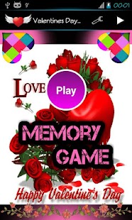 Valentine's Day Memory Game