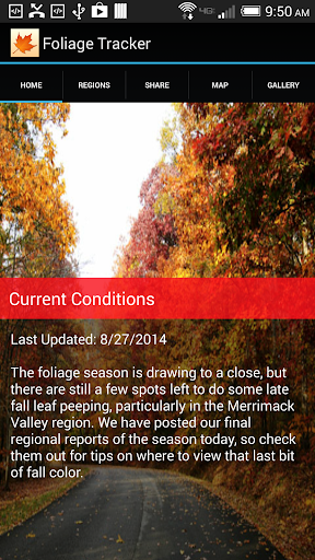 NH Foliage Tracker