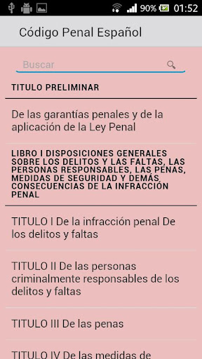 【免費書籍App】Código Penal Español-APP點子