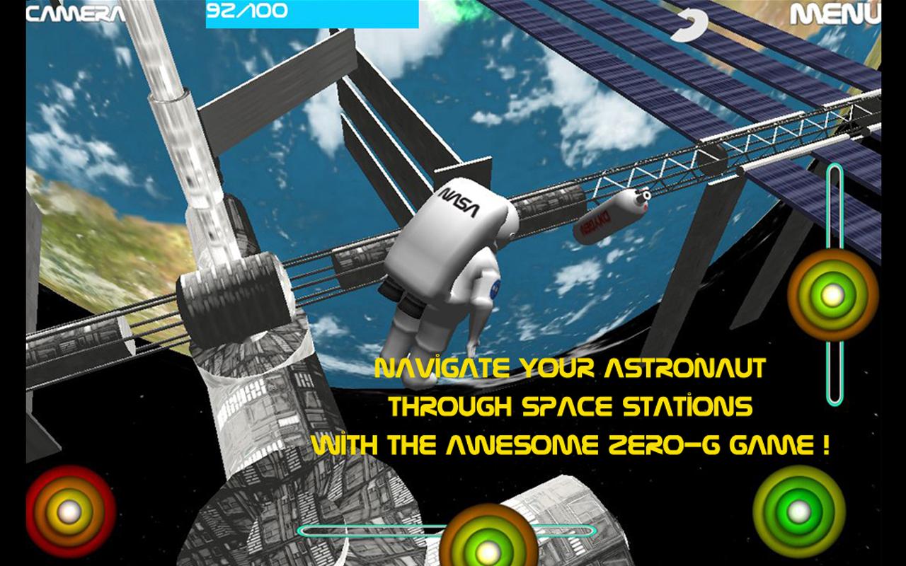 Android application Astronauts screenshort