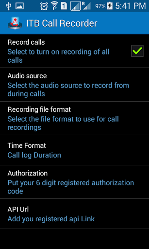 【免費商業App】ITB Call Recorder-APP點子