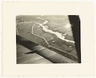 Nederland gezien vanuit een Duits vliegtuig