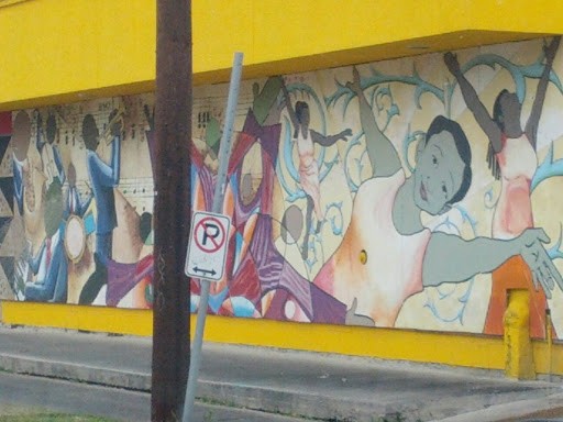 Mural at The Breakfast Klub