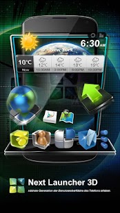 Next Launcher 3D - screenshot thumbnail