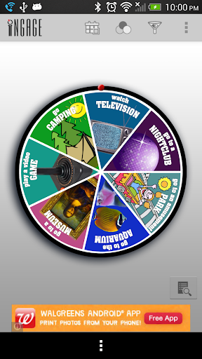 Ingage Activity Wheel