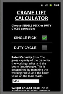 How to get Crane Lift Calculator lastet apk for android