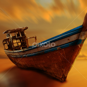 KAPAL TUA by Ilham Abdi - Digital Art Things