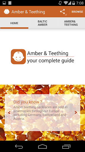 Amber Teething