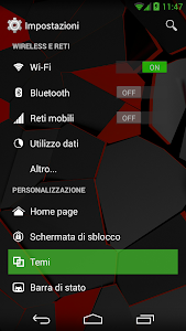 Screenshot CM10/CM11 Transparent Green v2.3