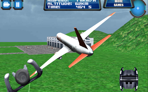 3D Plane Flight Fly Simulator