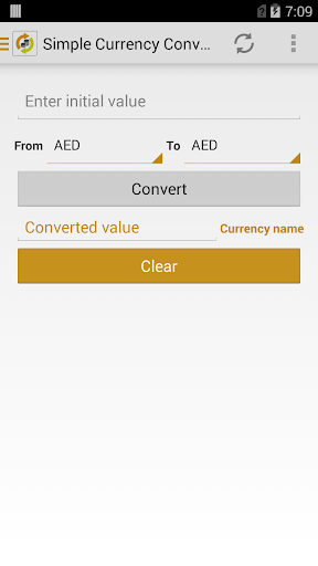 Simple Currency Converter