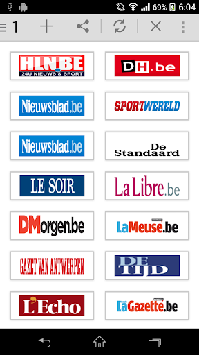 All Newspaper of Belgium