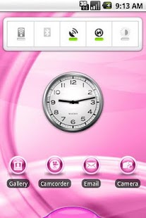 How to download aHome Theme: Flow (Pink) 1.5 apk for pc