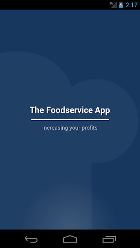 The Foodservice App