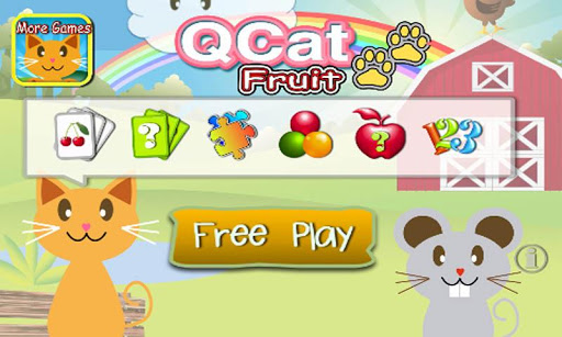 QCat - Toddler's game: Fruit