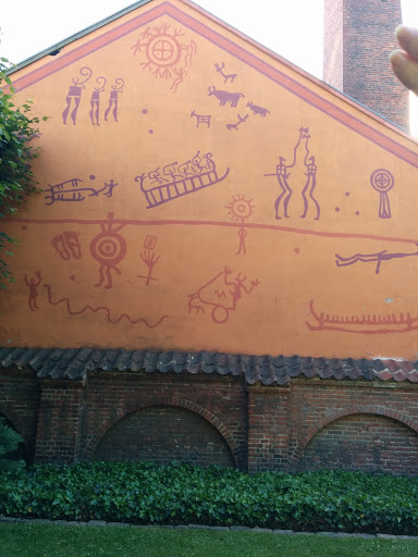 Bronze Age Style Mural
