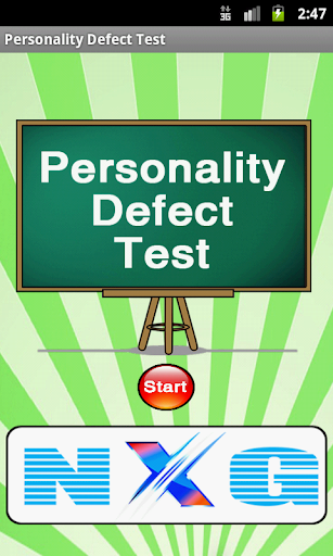 Personality Defect Test