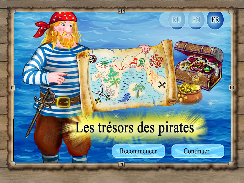 Les trésors des pirates Screen 1