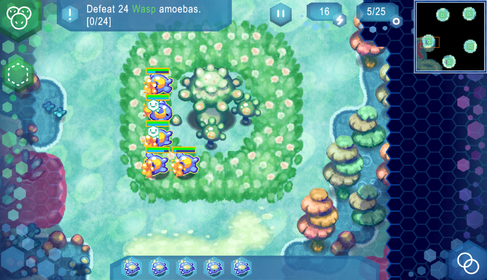 Amoebattle - screenshot