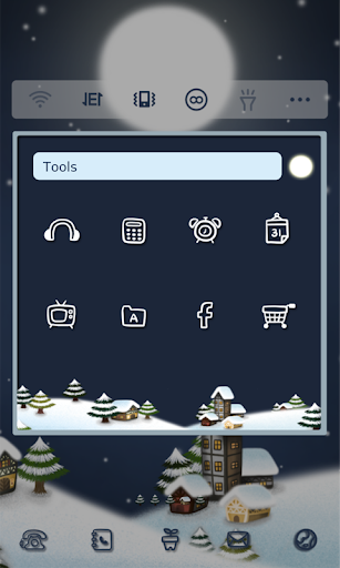 免費下載個人化APP|snowy night 도돌런처테마 app開箱文|APP開箱王