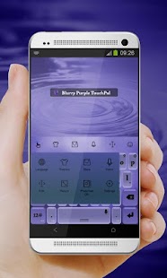 Blurry Purple TouchPal Theme Screenshots 7