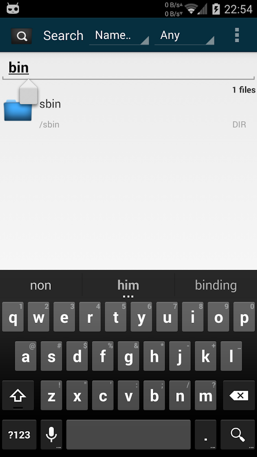 Android application All Storage Search Unlocker screenshort