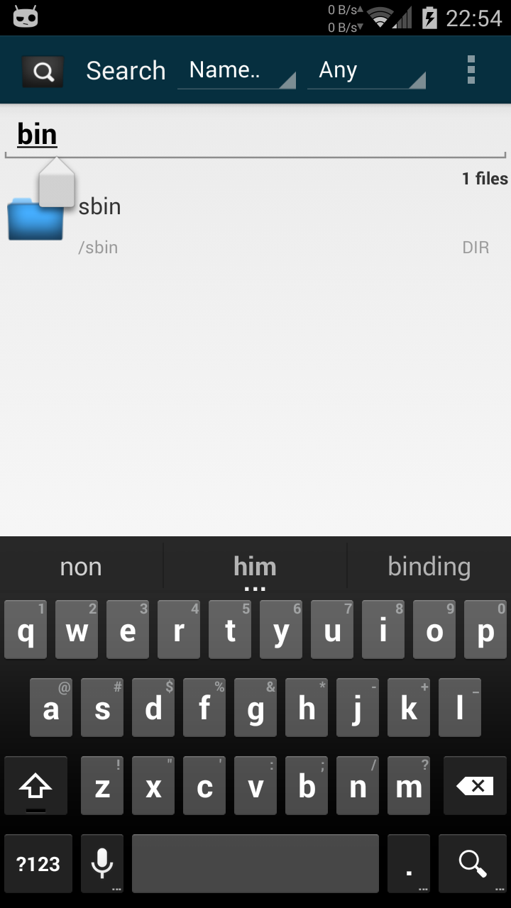 All Storage Search Unlocker Screen 1