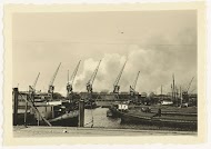 Rotterdamse haven op 15 mei 1940