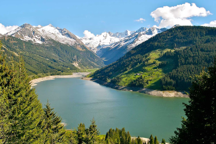 Durlassboden reservoir in Tyrol, Austria.