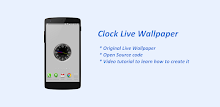 Clock Live Wallpaper by Sylvain Saurel APK