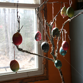 Easter Egg Tree by Elsie Nisonen - Public Holidays Easter
