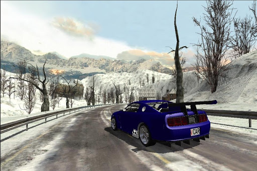 Snow Car Racing