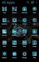 Black mechanic Atom Theme poster 5