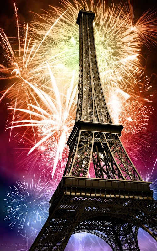 Android application Fireworks Live Wallpaper screenshort