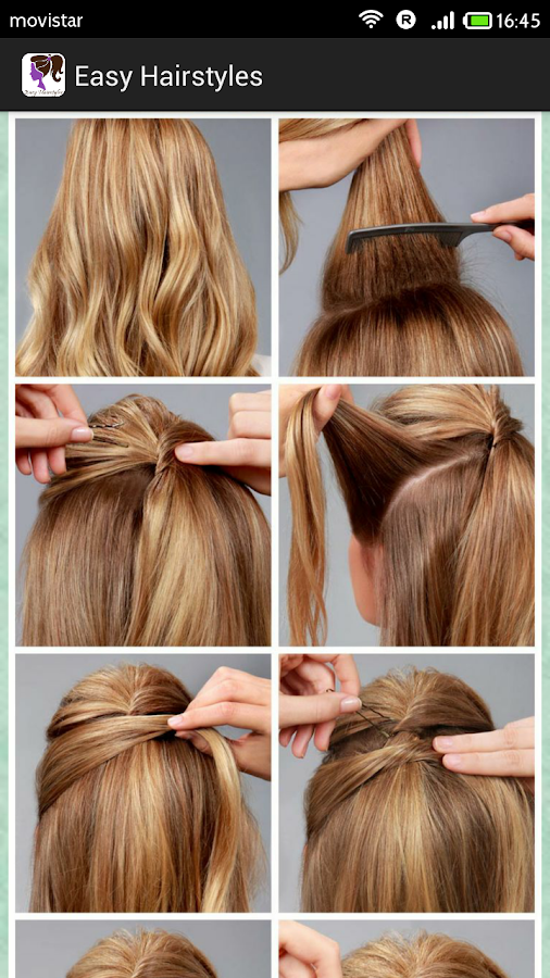 Easy Hairstyles Long Hair Step By Step