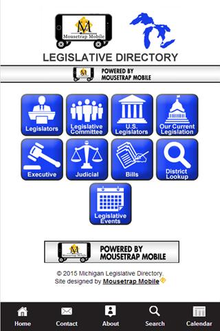 Michigan Legislative App