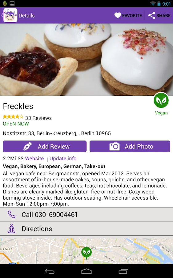   HappyCow Restaurant Guide FULL – Capture d'écran 