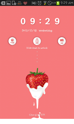 【免費個人化App】Strawberry milk go locker-APP點子