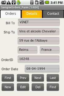 Cellica Database(Wi-Fi) Forms - screenshot thumbnail