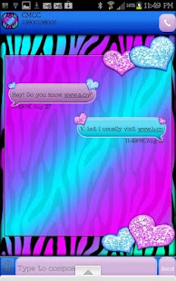 How to mod GO SMS - Hearts Candy Zebra 4 1.1 unlimited apk for bluestacks