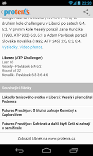 PROTENIS.CZ Screenshots 1