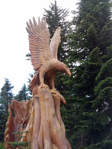 Birds Of Prey Eagle Carving