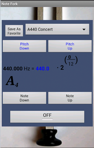 Note Calculator Tuning Fork