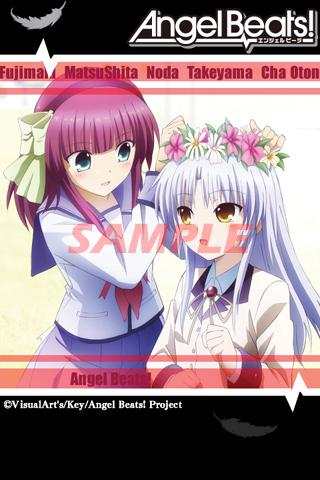 AngelBeats アニメ マーキーライブ壁紙2