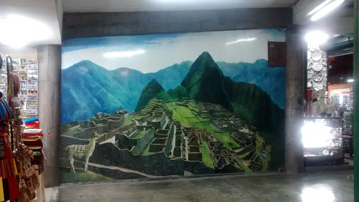 Mural Machu Picchu