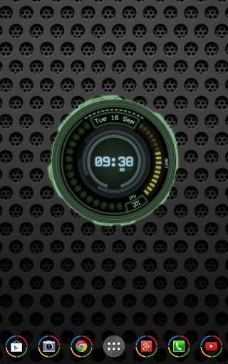 AHL Sci-Fi System Clock Pro