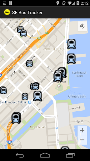 SF Bus Tracker Live