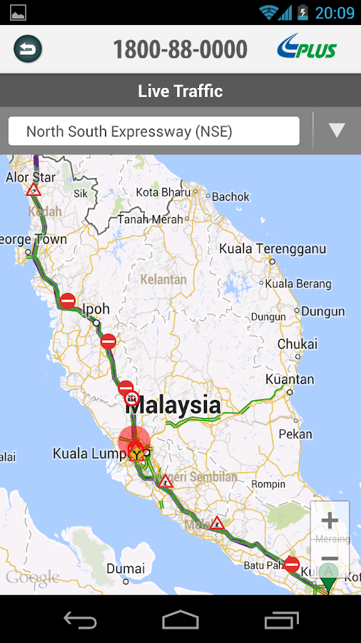 Screenshot 6 di PLUS Expressways - PLUS Mobile