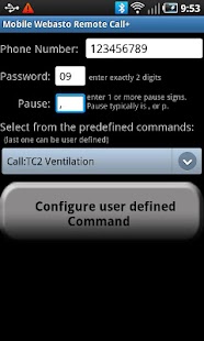 Lastest Mobile Webasto Remote CALL+ APK
